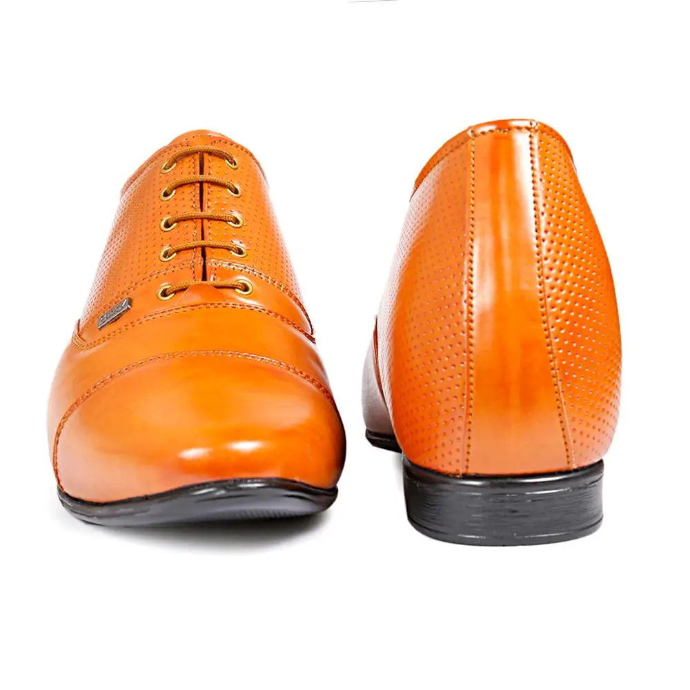 
High quality height increasing delicate hand stitches pu soles men elevator shoes 