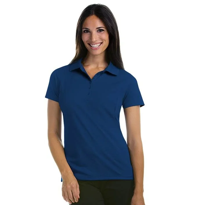 Ladies Polo Shirts Sports Wear Half Sleeves Down Collar Button Style New Style Shirts For Girls
