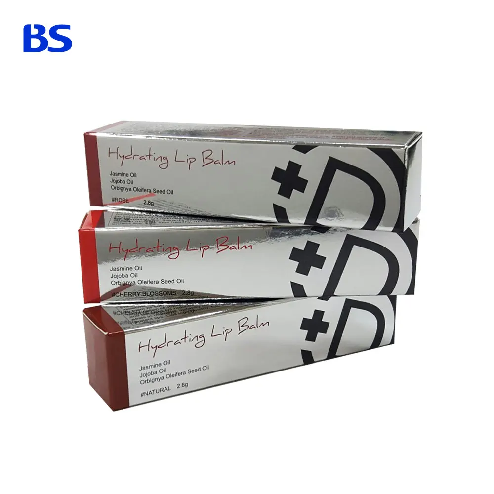 
Cosmetics Custom Eyeshadow Palette Packaging Paper Box Matte Lamination Hot Stamping Lipstick Paper Box 