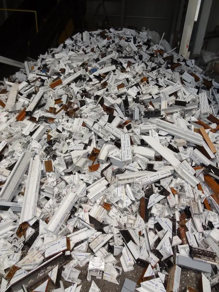 
PVC (UPVC) RIGID WINDOW-DOOR PROFILES SCRAP - WASTE 