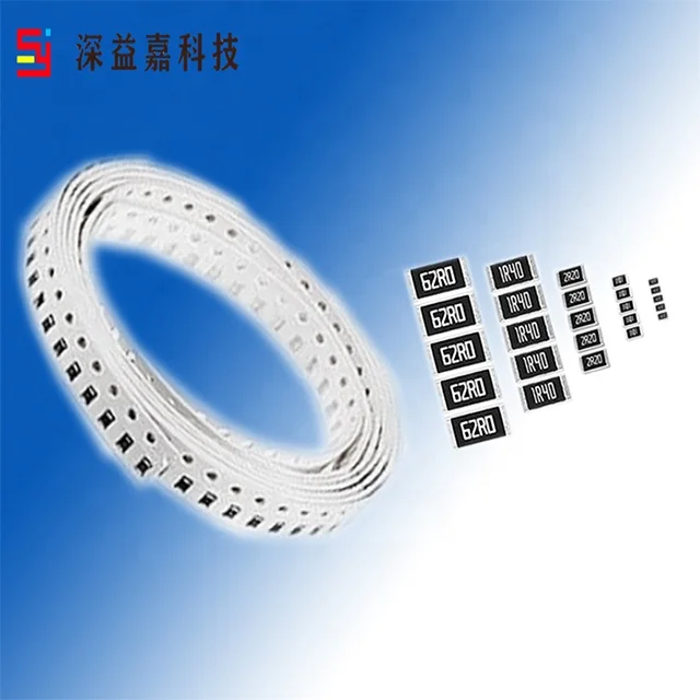Chip Resistor  Thick Film 1K 10K 100K 1M ohms 1/16W 1/8W 1/4W 1/2W 1W 2W  0.1% 0.5% 1% 5% SMD Lead Free Resistor Resistance