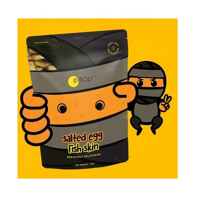 Pihapi Premium Authentic Salted Egg Fish Skin