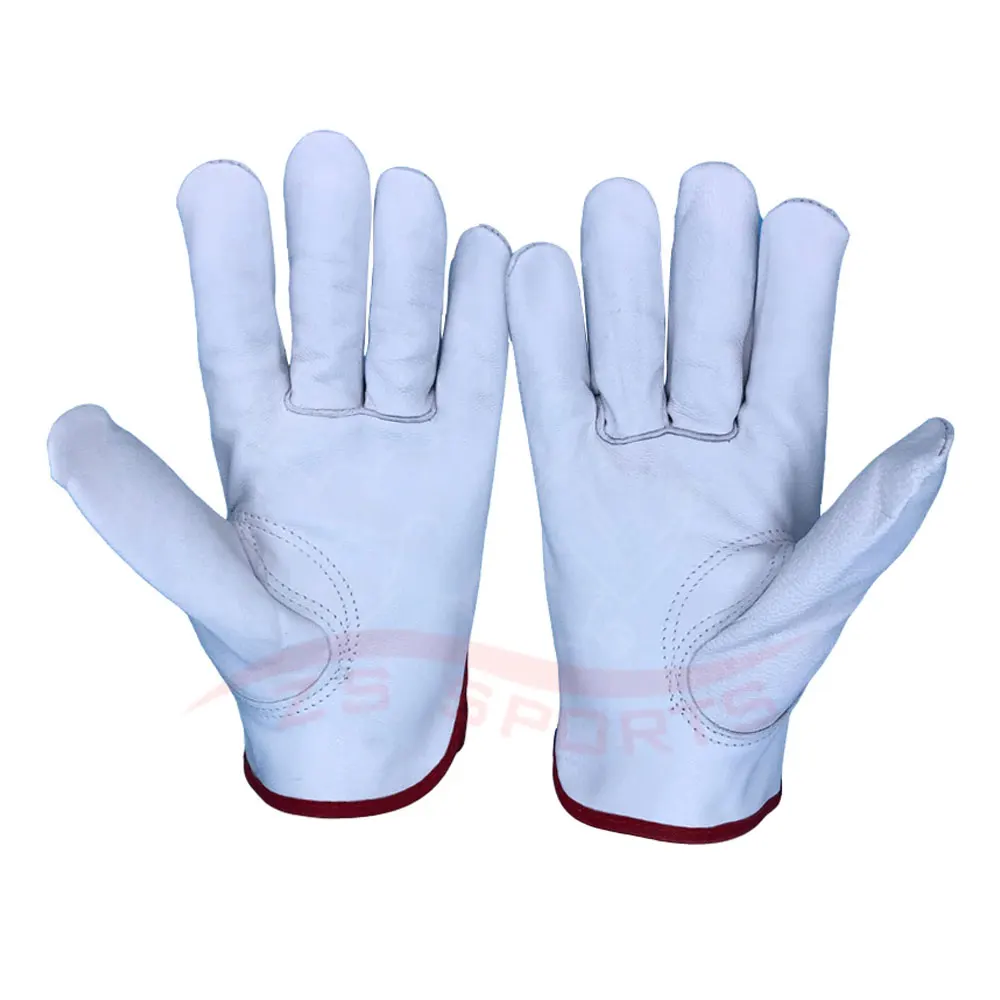 
Wholesale Latest New Arrival Leather Made Driving Safety gloves 