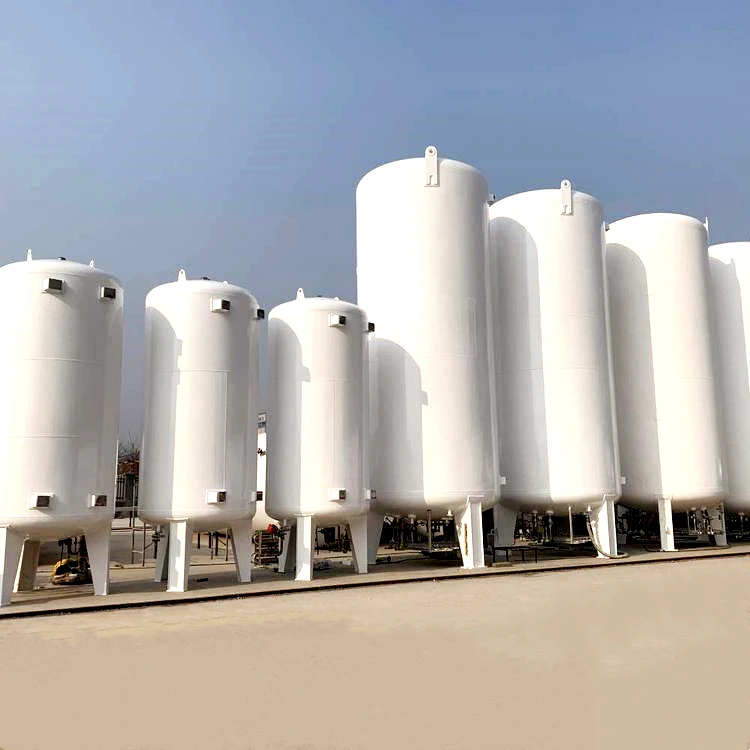 Вертикальный криогенный метаноловый резервуар 15 м3 для химической фармацевтической текстильной и транспортной промышленности