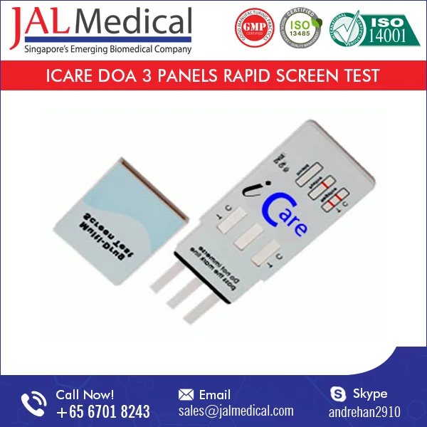 
Suitable for Point-of-Care Testing (POCT) Easy to Use DOA Panel Drug Abuse Test Kit 
