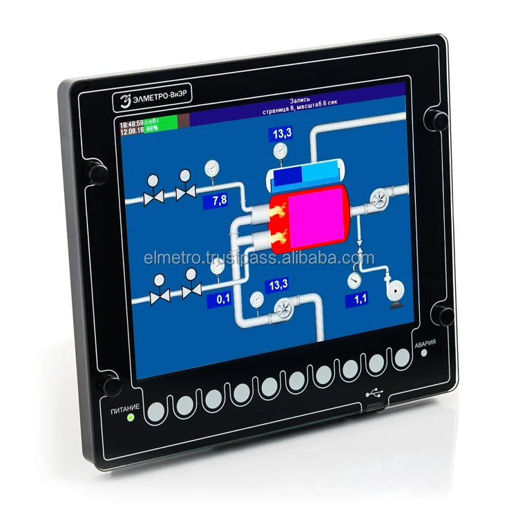 Wholesale videographic recorder for converting signals of thermocouples, resistances temperature sensors, video recorder