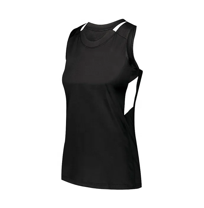 Custom made top quality professional tennis sleeve less jersey sportswear tennis clothes quality product