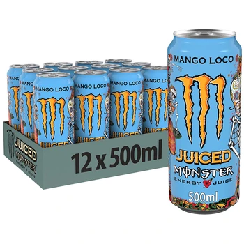 Безалкогольный напиток Monster 250 мл 500 мл для продажи