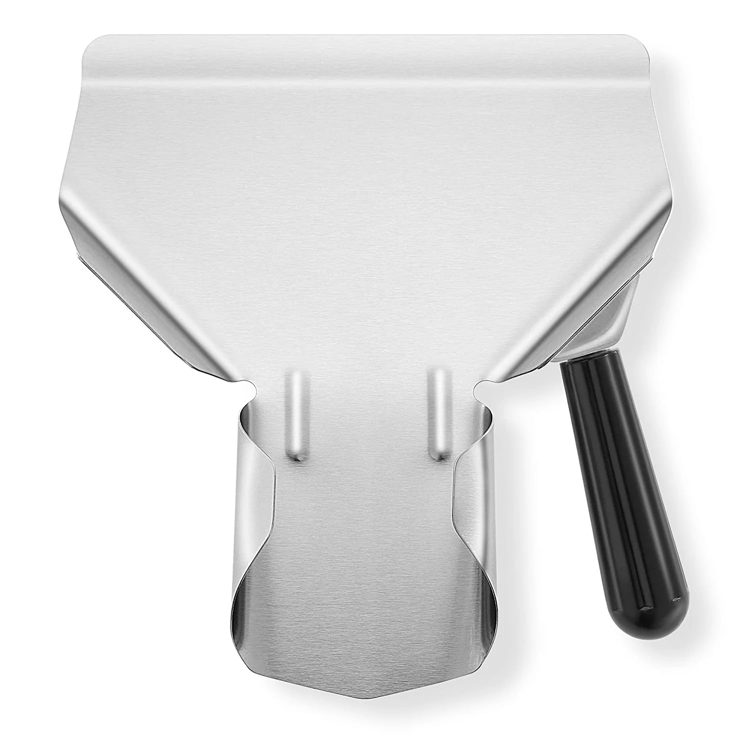 stainless steel right handle french fry bagger scoop chip popcorn bagger ice candy snacks desserts scooper