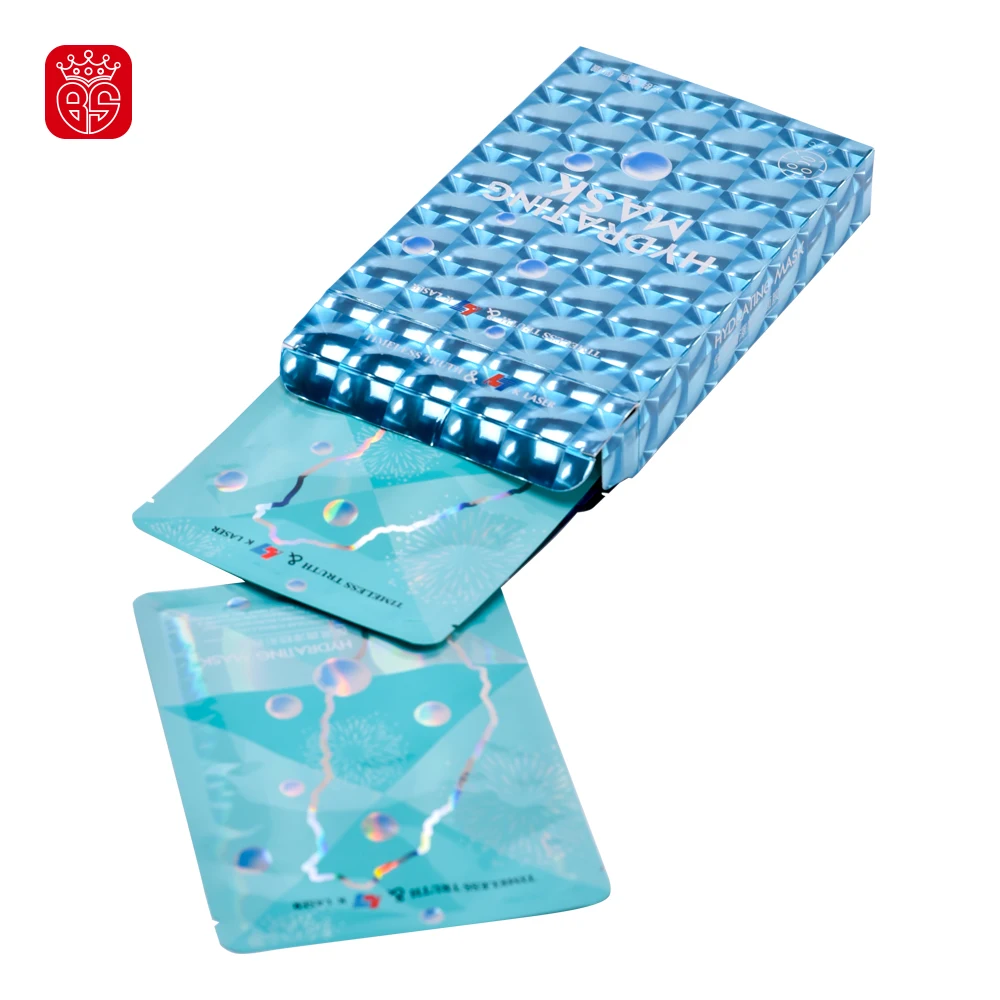 
Private Label Exfoliation Foot Peel Mask Paper Packaging Carton 