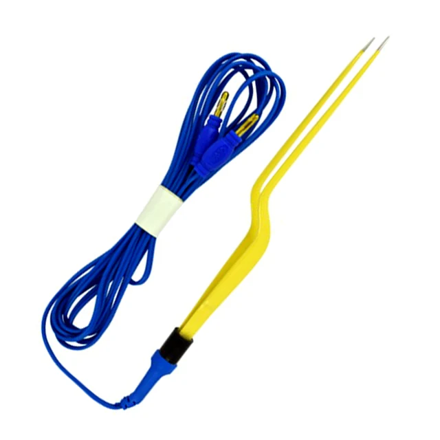 Байонетные Биполярные щипцы с шнуром, электрохирургические Биполярные щипцы