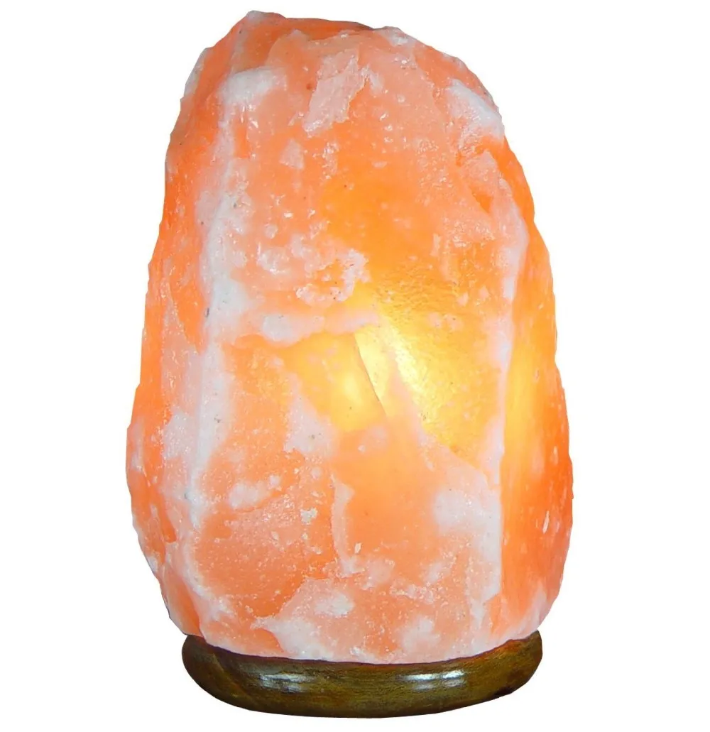 Pure Quality 100% Natural Air purifier Natural Himalayan Pink Salt Lamp with wooden  Base Whole Sale Manufacturer From Pakistan