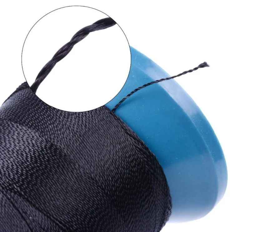 Hair Extension Accessory 150D/3 Polyester Braided Sewing Thread 2200 Yard For Braided Hair Jeans Sewing Leather