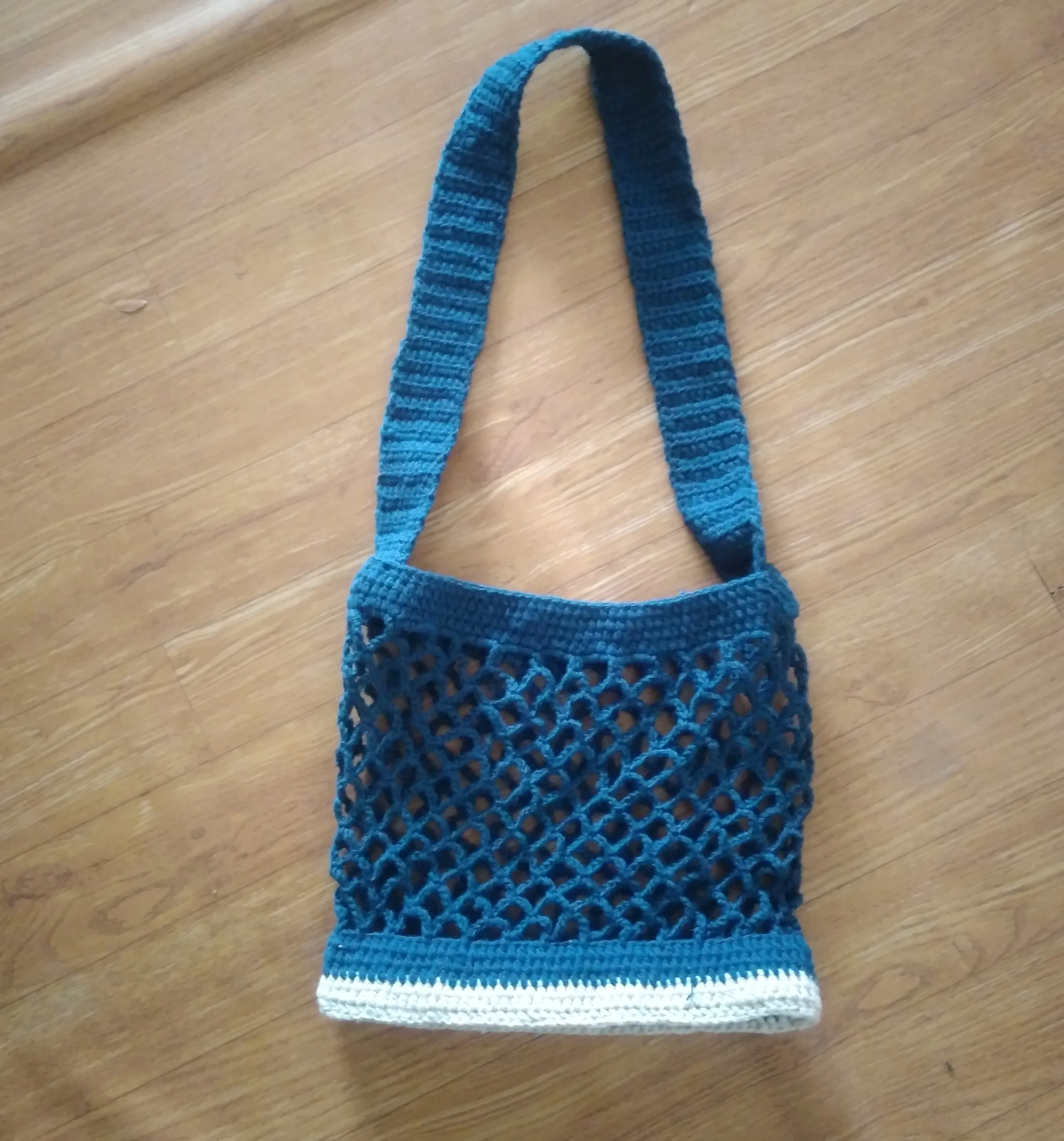 
Wool and Cotton Mix Knitted Fruits Bag for Shopping 
