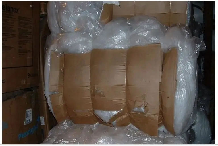 Пластиковый лом рулоны Пленки LDPE/Отходы эластичной LDPE