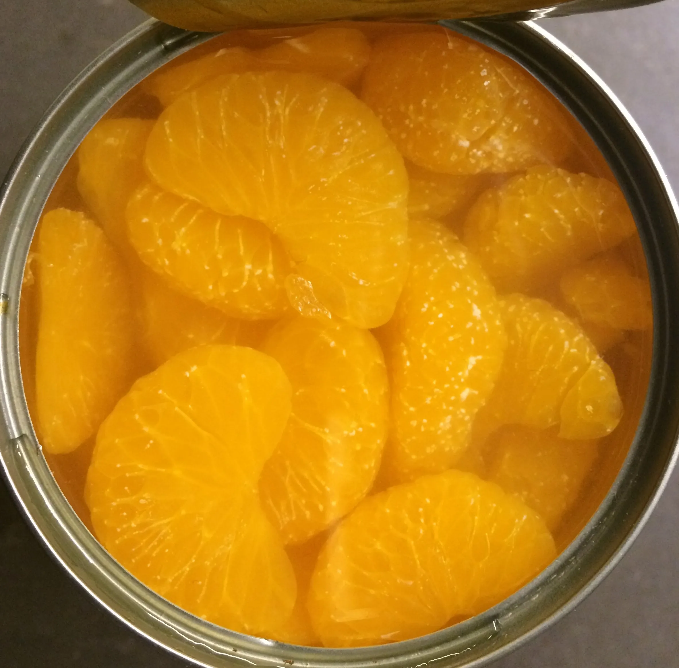 Canned Mandarins in Sugar Syrup
