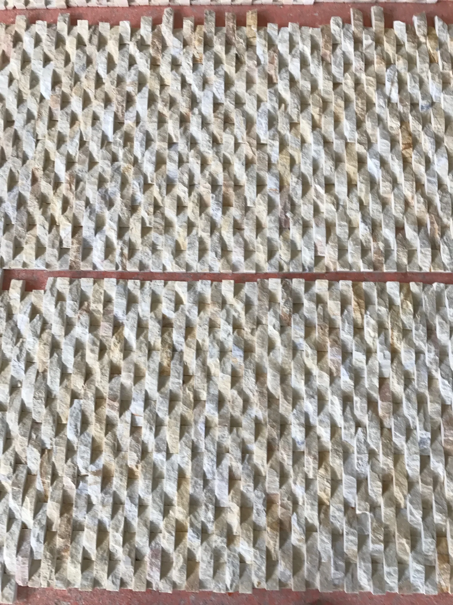 Viet Nam Company Offers Yellow Gold Line Combed Stone Cheap Price Natural Marble Outdoor Tile Dolomite Split Surface Finishing