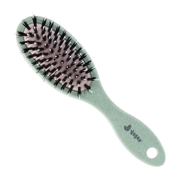 Vegan hair brush cushion pad porcupine brush comb oval cushion large size