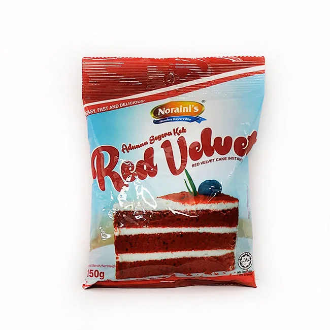 Заводская цена от производителя красная бархатная мука для мгновенного смешивания торта 150 г лучшее сочетание с кремом сыром не добавляется пищевой краситель легко подготовить