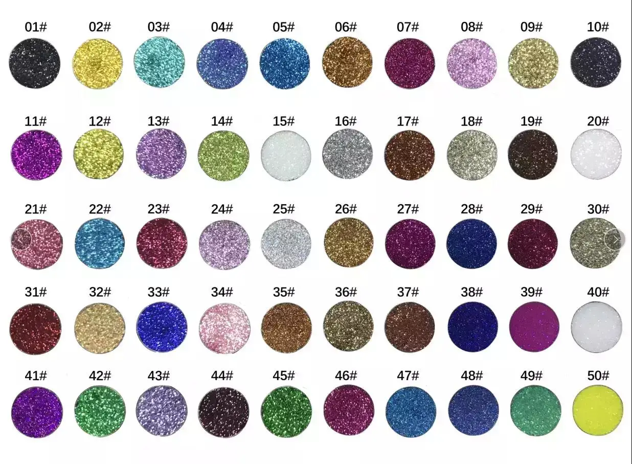 Make your own makeup glitter shimmer matte custom 9 color eyeshadow palette packaging private label