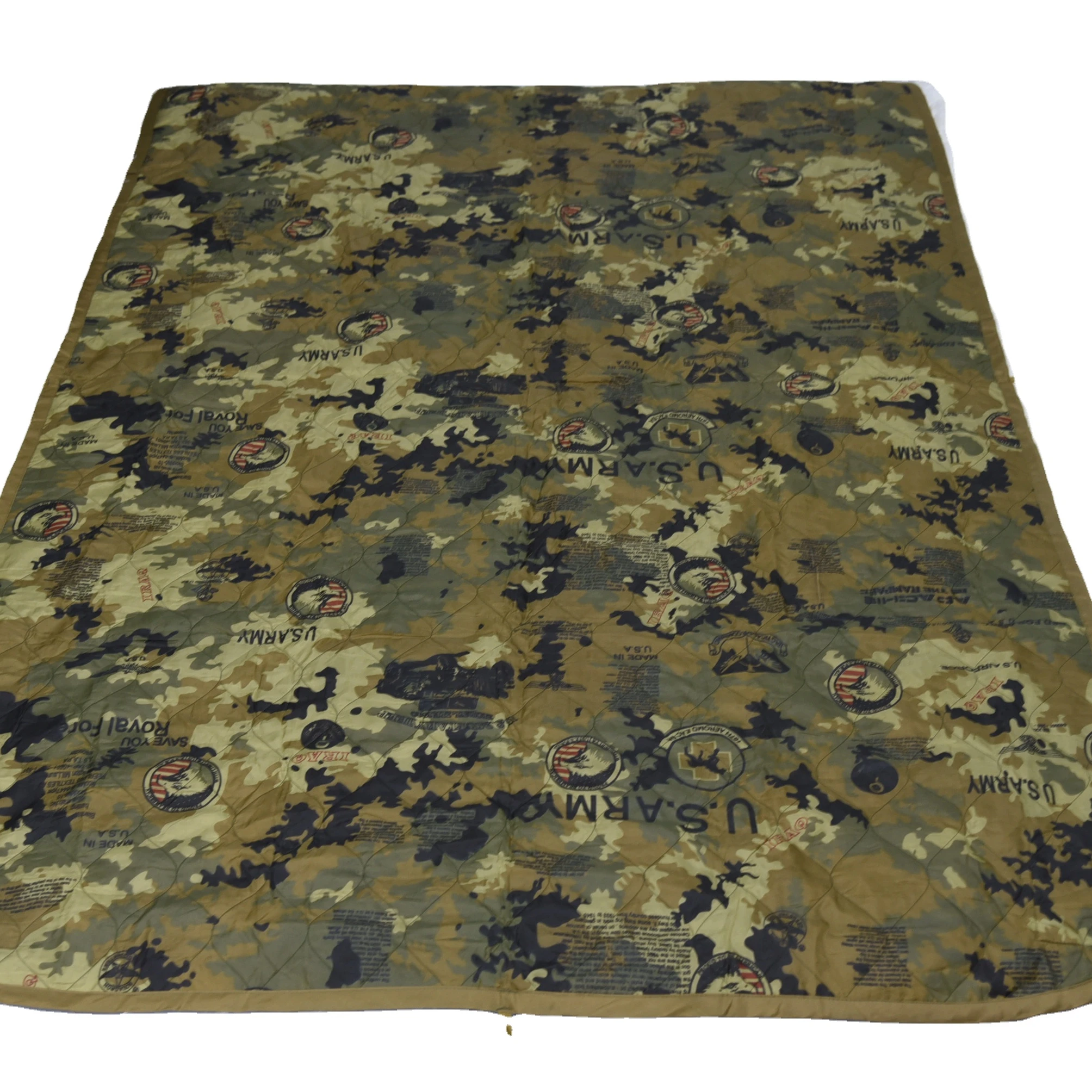 Set Bedding Good Quality with pattern army lattice Bed Sheet Set For Home Bedding 2 in 1 transform from bed sheet to pillow