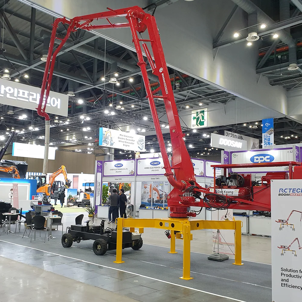 Boommaster Safe with a wired Remote Control Electric Transport Vehicle for Construction / Factory / Plant