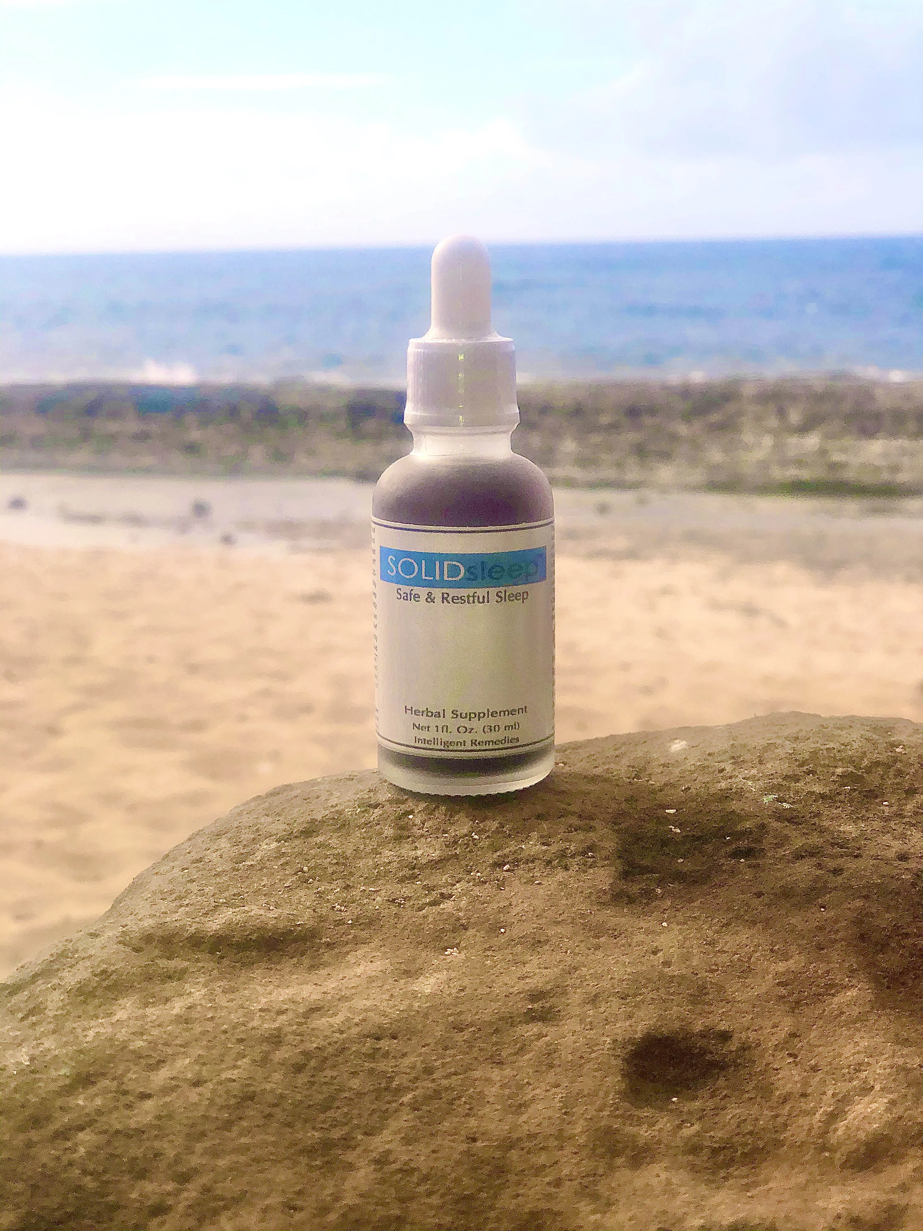 Intelligent Remedies Solidsleep Safe and Restful Sleep Healthcare Supplement Sleep Drops Sleeping Helper