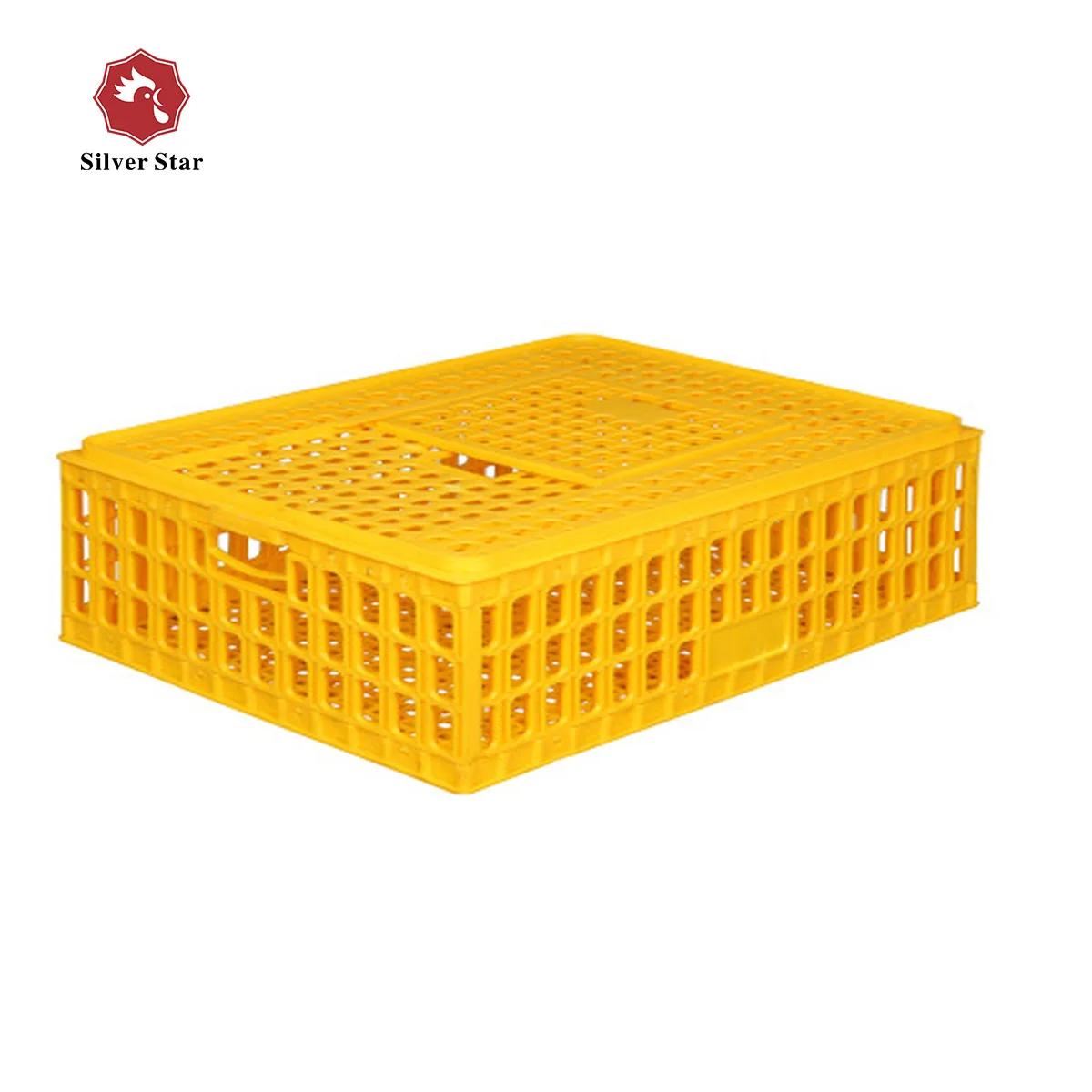 Silver star Poultry transport crate for live chikens with push-pull door for sale