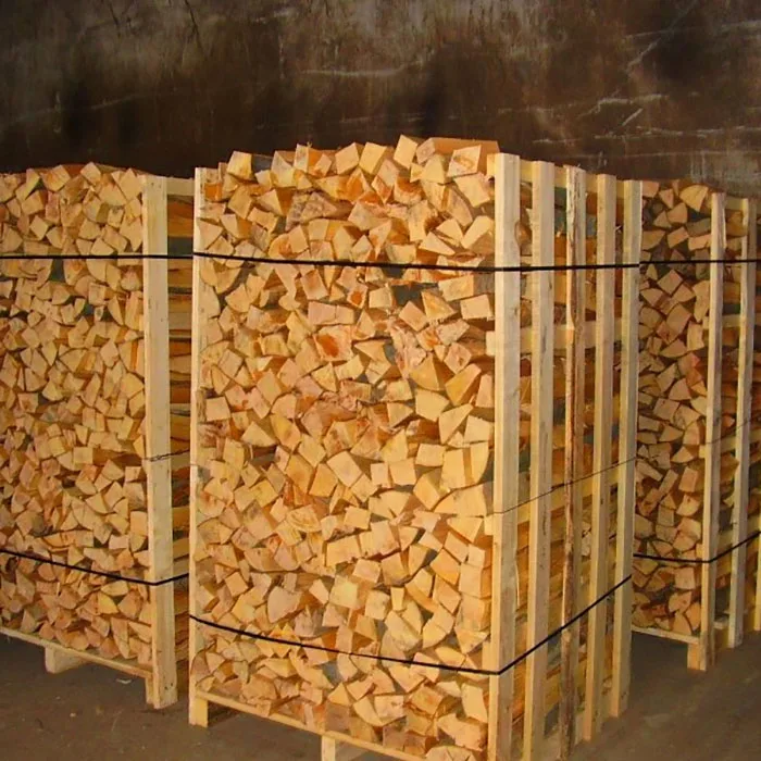 Высушенные в печи дрова готовые