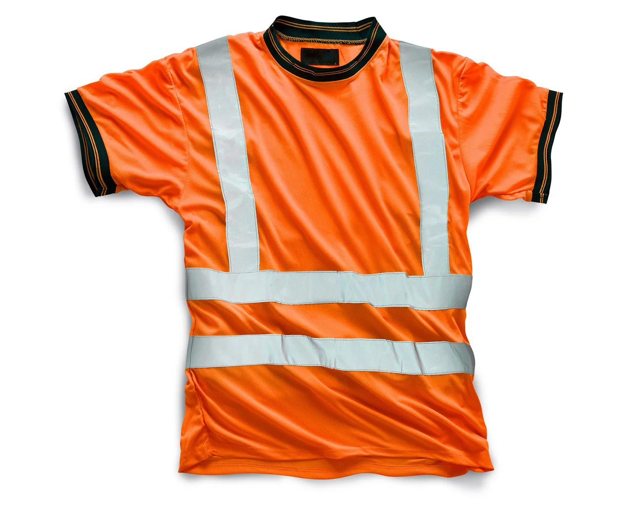 Белая/черная двухцветная рубашка безопасности из 100% полиэстера с короткими рукавами индивидуальная Униформа всех размеров и цветов