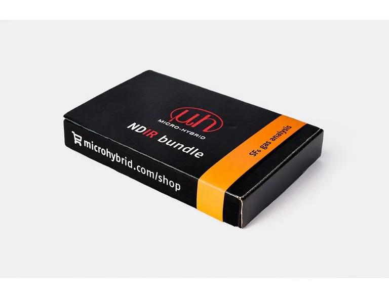 Kit of matched infrared components for the analysis of sulfur hexafluoride