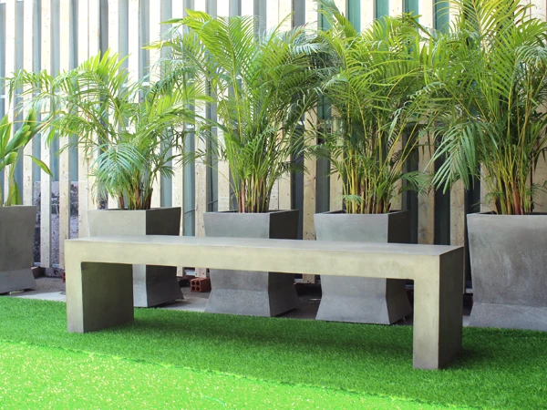 Легкие бетонные формы для садовых стендов