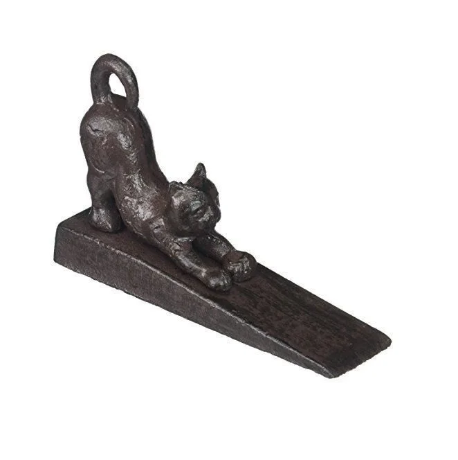 Iron Antique Cat  Door stopper