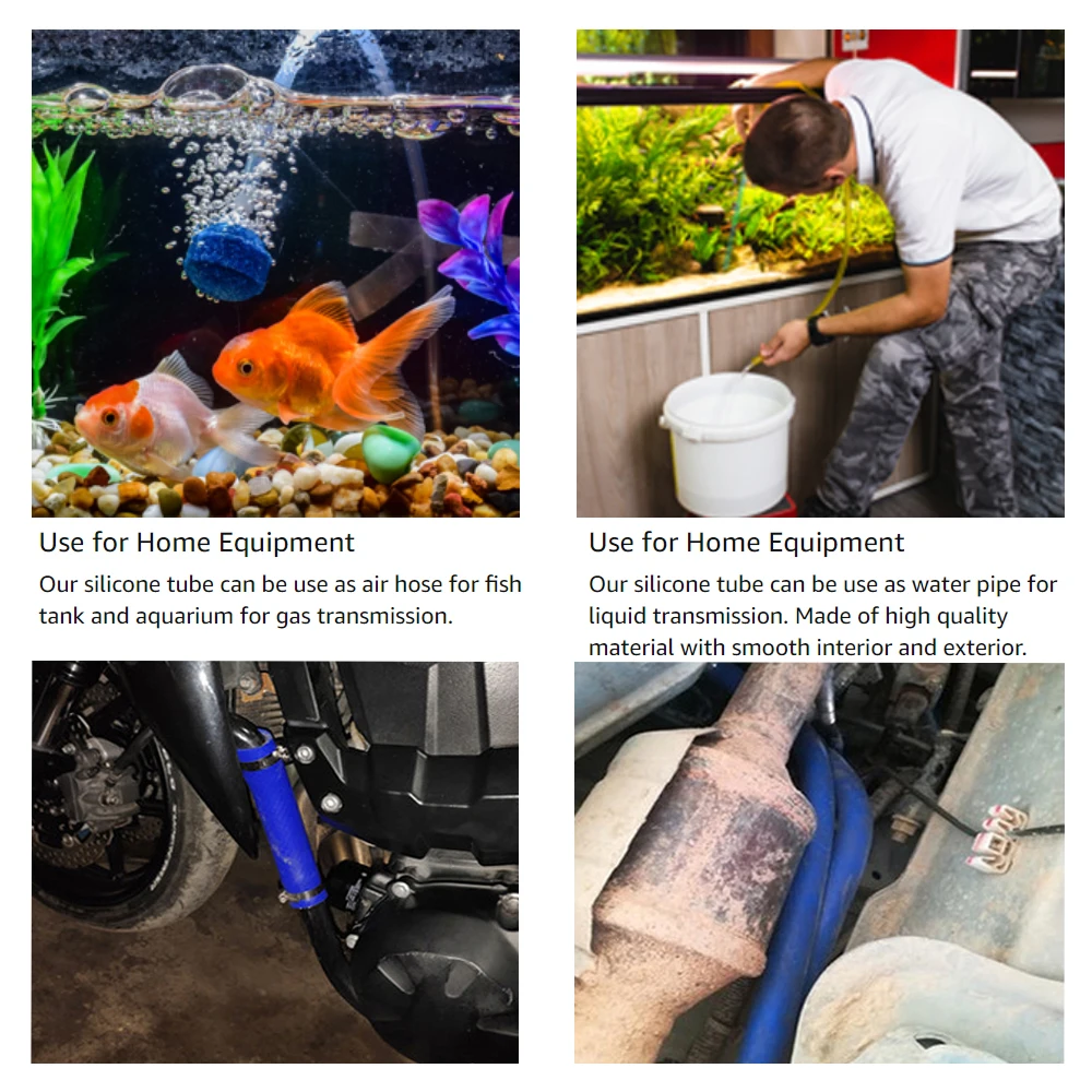 Китайский завод Лидер продаж латексная трубка шланг из натурального каучука и латекса Синий Нейлоновый силиконовый 1/2 дюйма