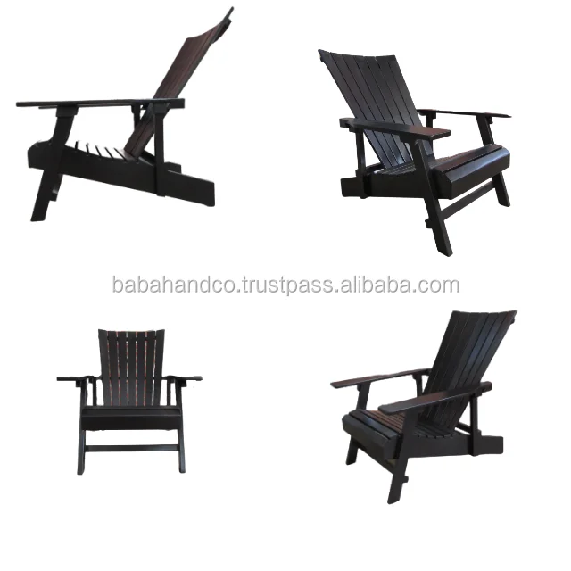 
new garden Adirondack Black Patio furniture 