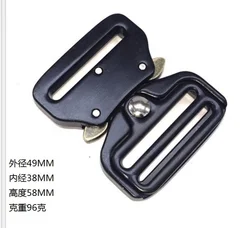 Wholesale accessories tactical fashion heavy duty metal quick release bag snap buckles belt adjustable buckle