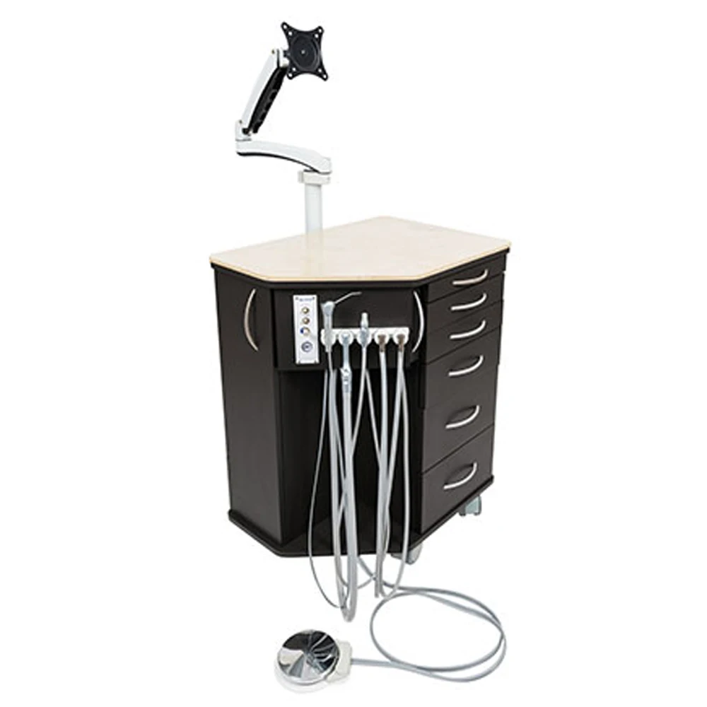 Мобильные Ортодонтические стоматологические шкафы 800 Elite для включения дизайна и стиля стоматологического шкафа