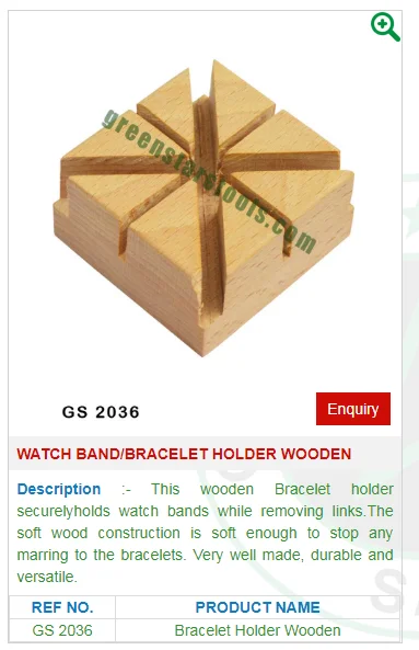 Watch Band/Bracelet Holder Wooden GS 2036 For Jewelry Tools-Jewellery Tools