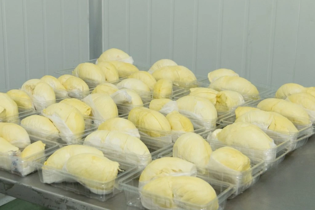 The Best Fresh Durian Monthong Golden Pillow From Thailand Durian Meat Per Pack