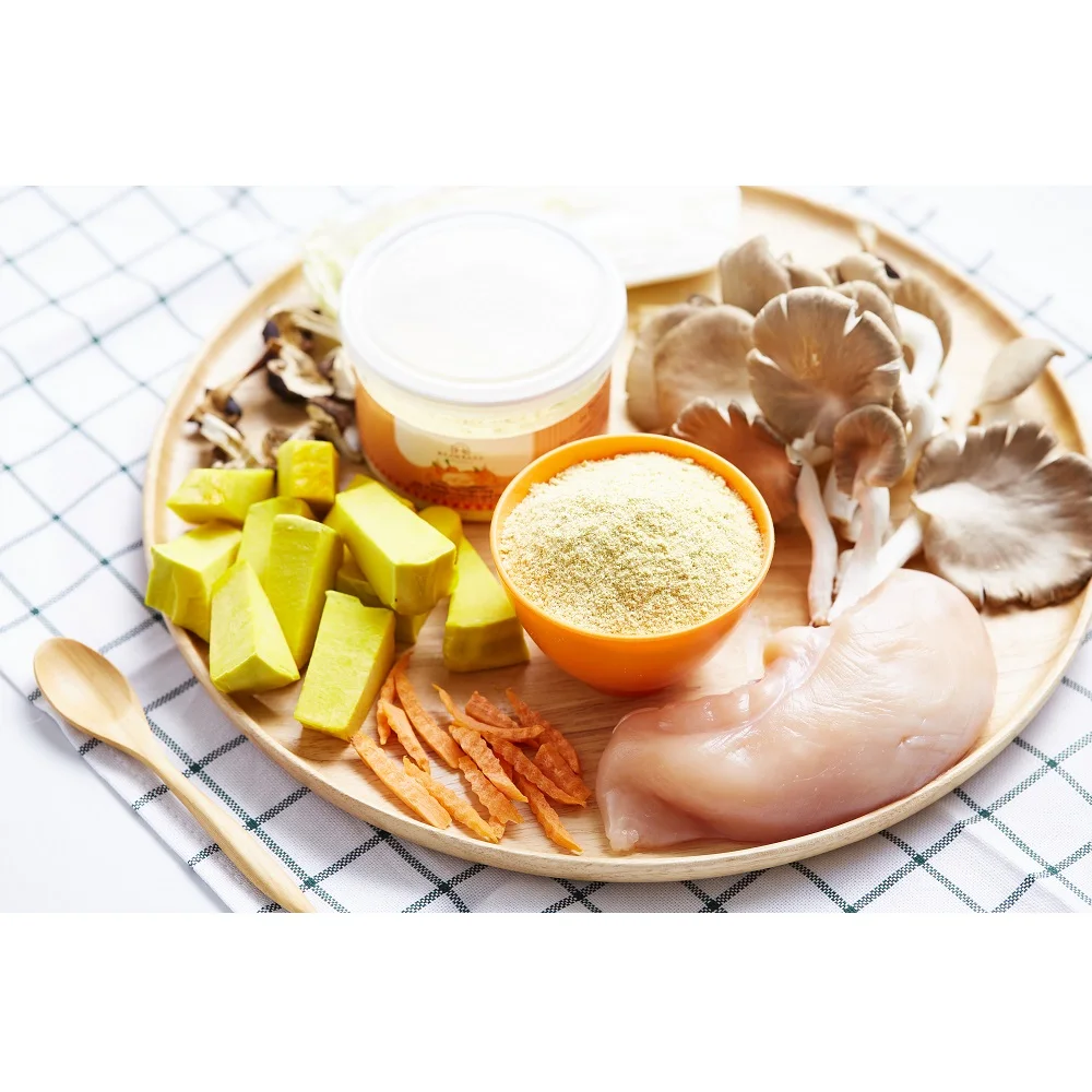 
Gluten-Free Low-Carb Roasted Barley Pumpkin Chicken And Carrot Fine-Grained 90g 