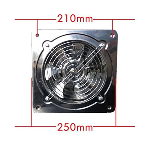 copper motor Exhaust Fans | REVE Exhaust Fan Size : 8 Inch/200 mm Colour : Black Ventilation Exhaust Fan, Warranty : 1 Year