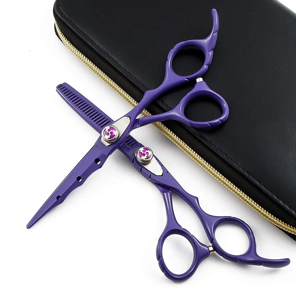 Dexam Professional Shears Set Barber Haircut Salon Sharp Hairdressing Cutting Thinning Hair Trimming Scissors Barber tools