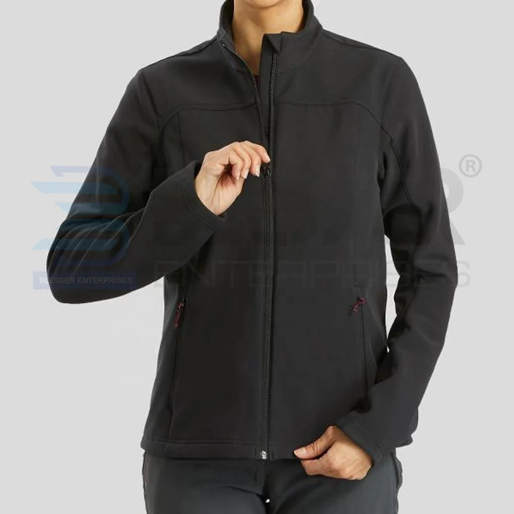 Blesser Enterprises 2020 New Design Women Softshell Jacket Outdoor Waterproof Softshell Jacket Women