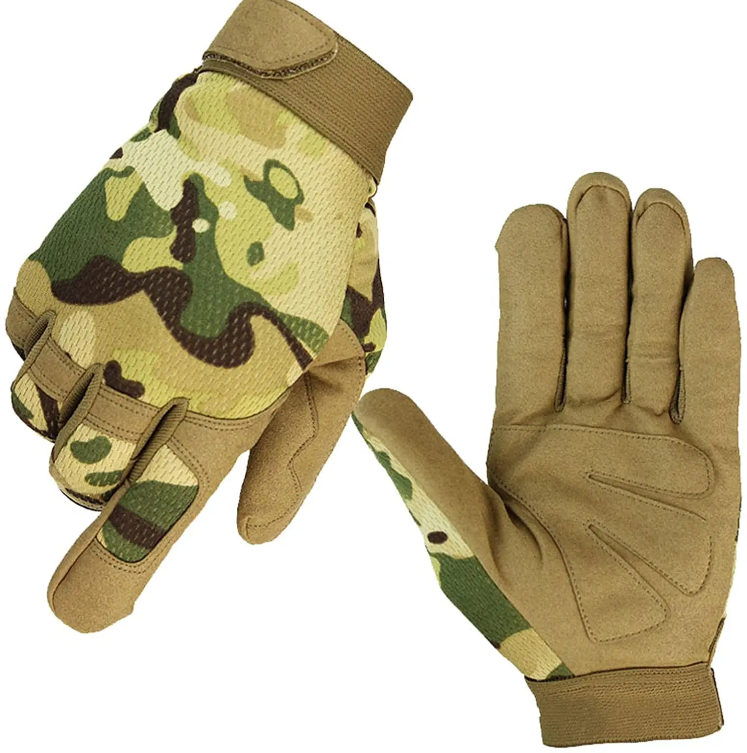 Latest Law enforcement officer Tactical Rappelling Shooting Gloves Full Finger Assault Police Military Gloves