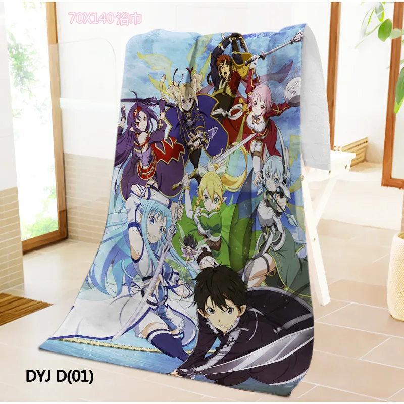 Face Towel  Printing Custom Soft Surrounding The Anime Bibulous Microfiber Towel