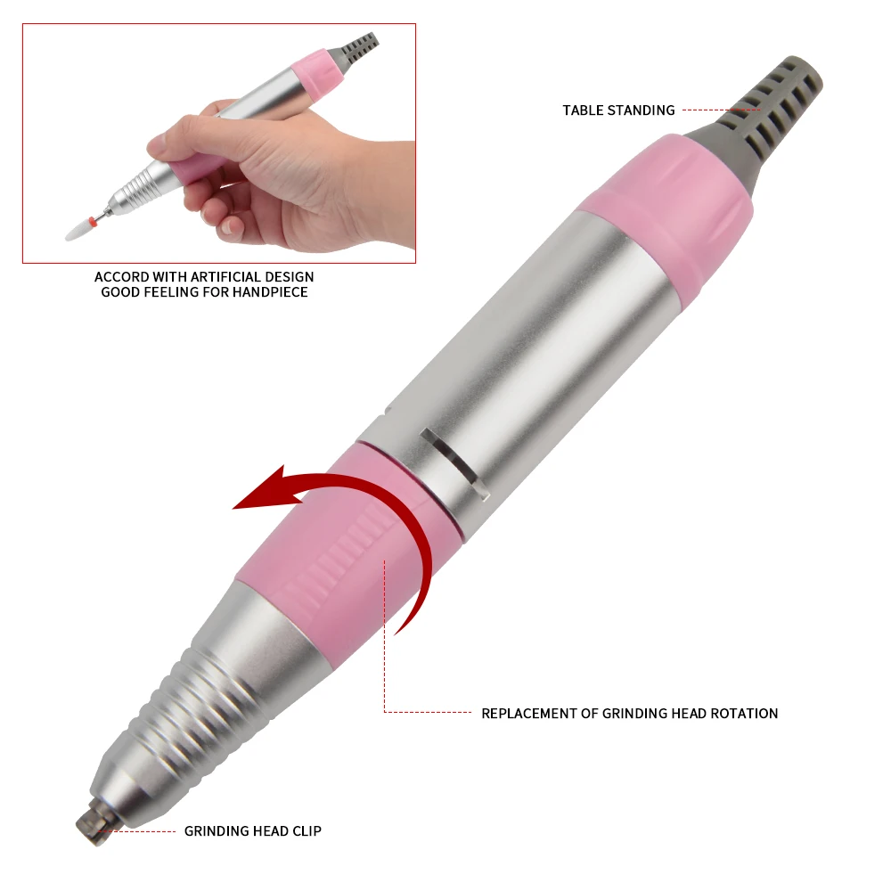 Electric professional nail drill e file machine for jewelry polishing naildrill