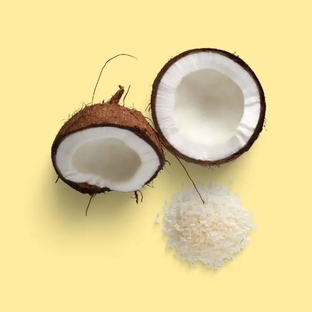 Online wholesale supplier coconut semi husked desiccated coconut high fat fine grade coconut organic flour