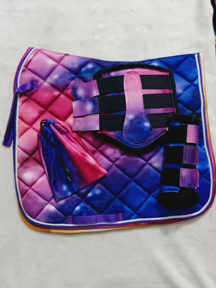 Horse Saddle pad set ores Saddle Pad with a matching set     Saddle pads with matching sets available in various fashionable col