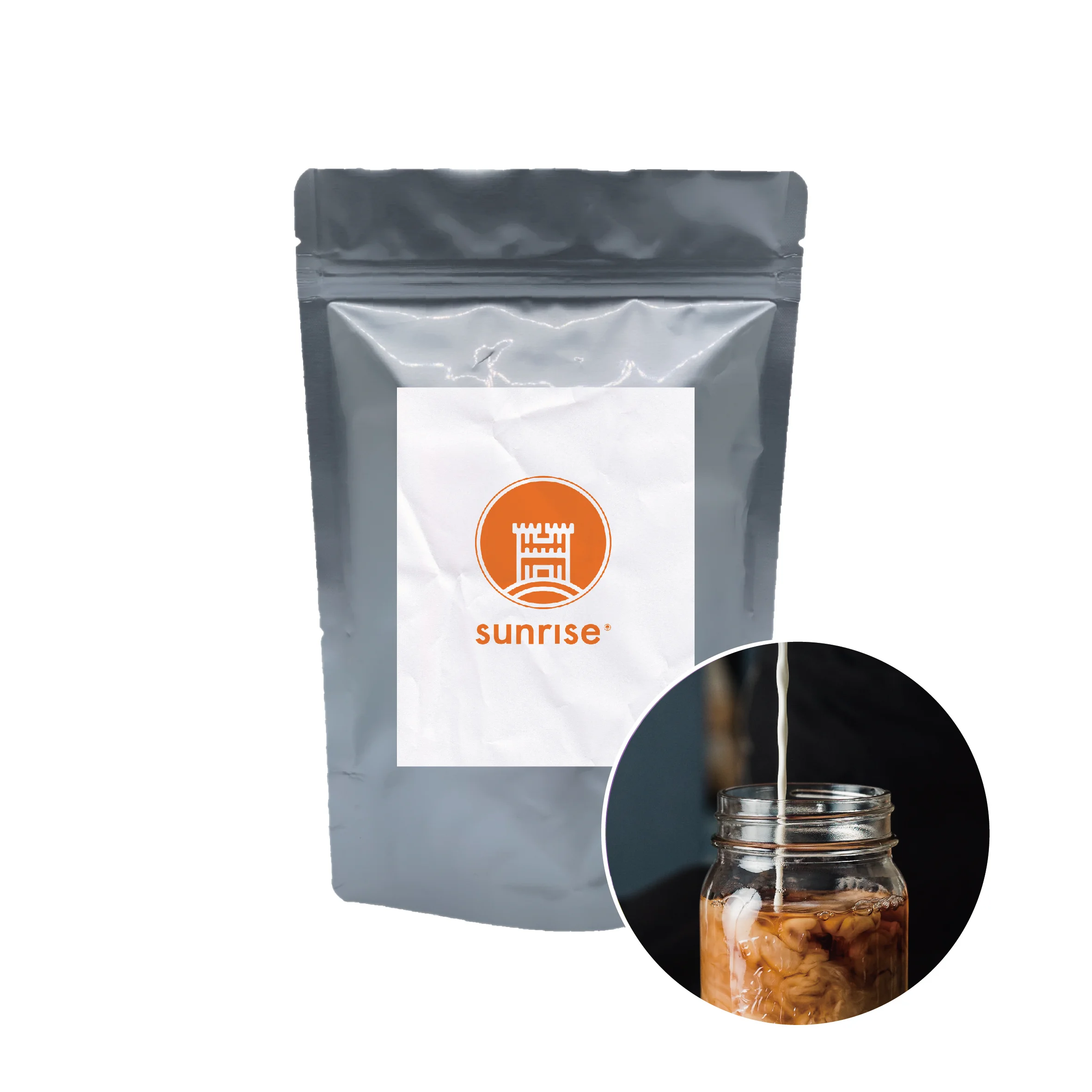 High-quality wholesale cheap milk tea shop specializes in instant egg pudding powder without additives