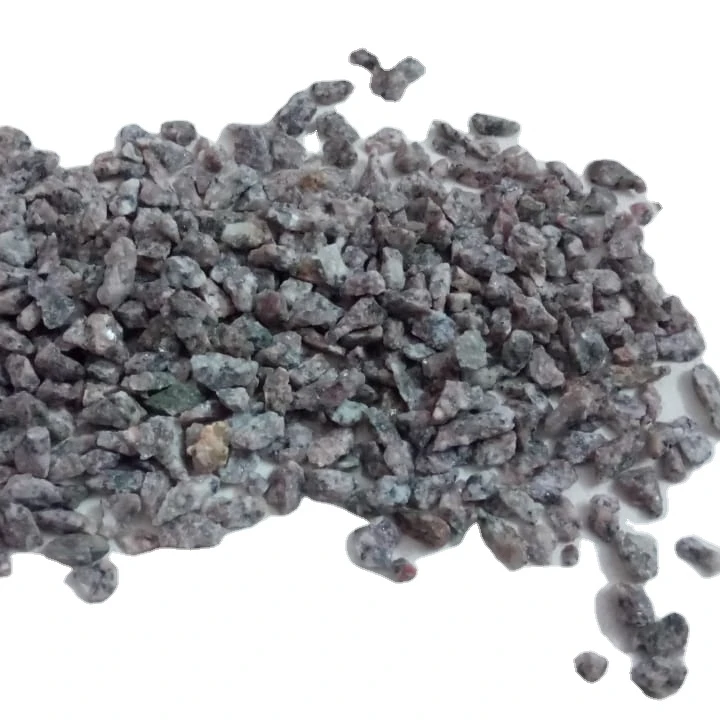 Indian natural mines direct crushed red & pink granite crushed stone chip and aggregate for construction flooring wall clading